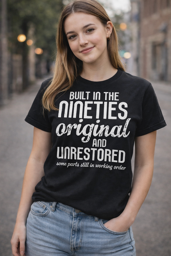 Built in the nineties tee shirt