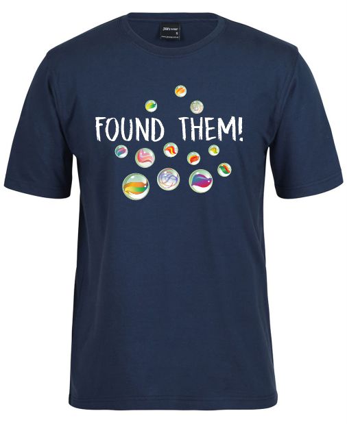 'Found my marbles' tee shirt