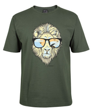Groovy Lion tee shirt