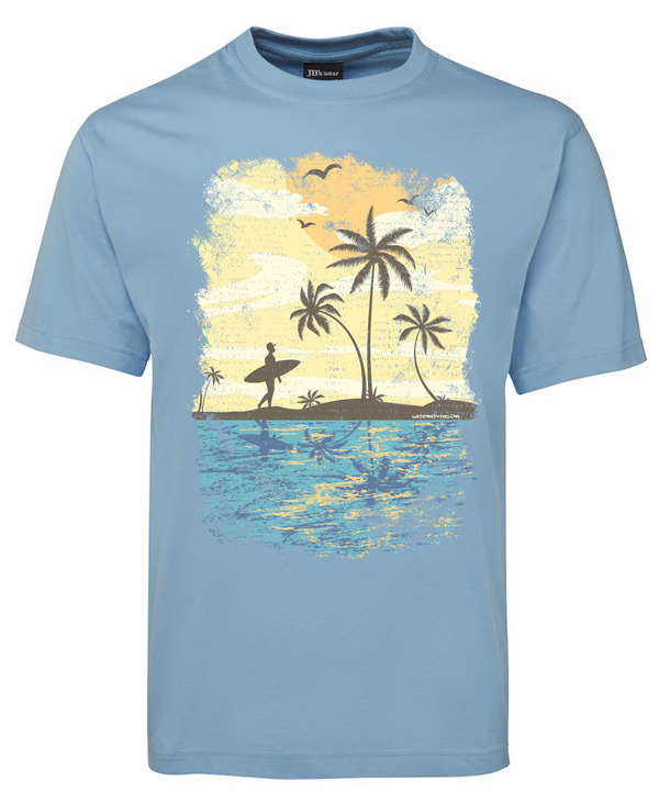 Palm beach surfie tee shirt