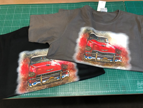 Classic 'red special' car tee shirt
